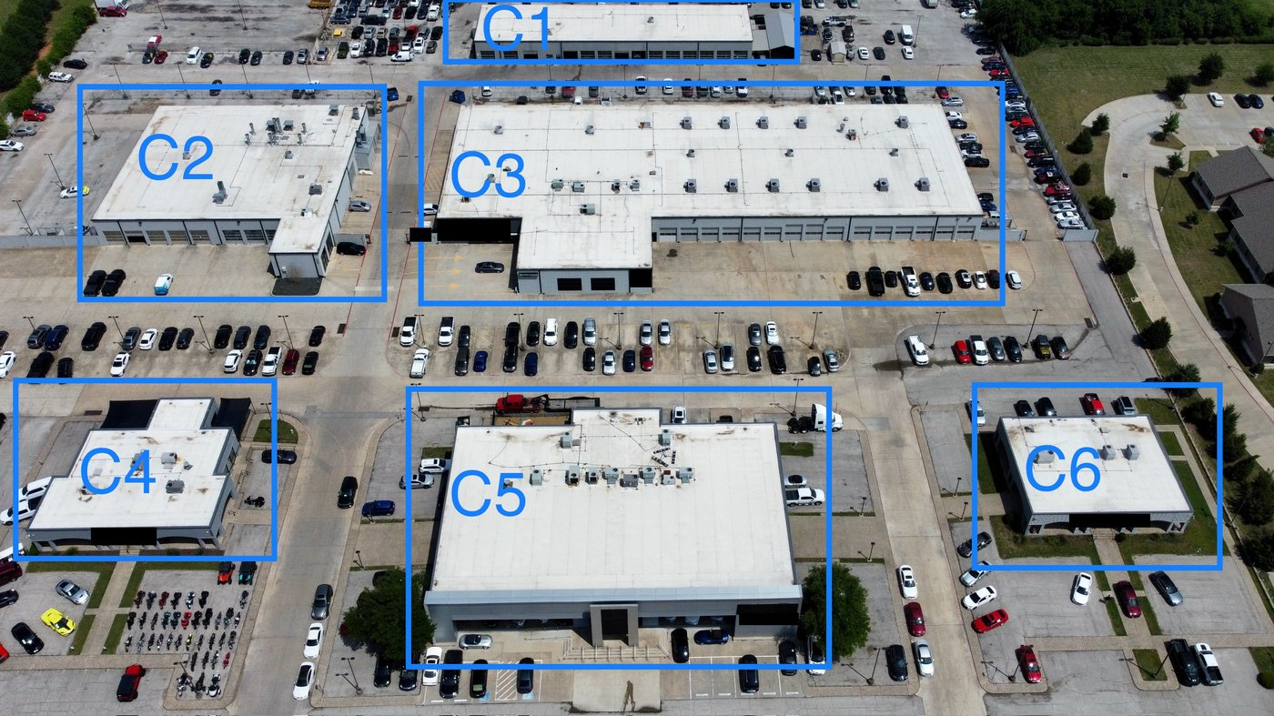 Commercial drone inspection